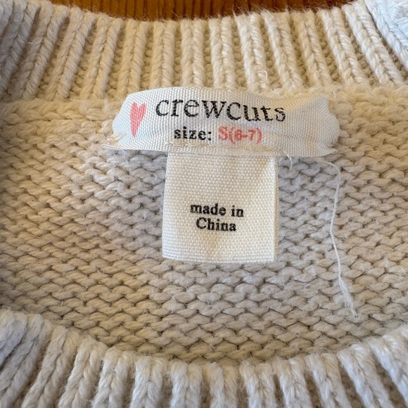 Crewcuts Cream Knit Sweater - Picture 2 of 3